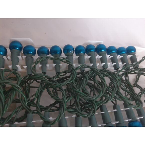 Vintage Sterling 70 Blue Pearl Lights READ - Picture 6 of 9